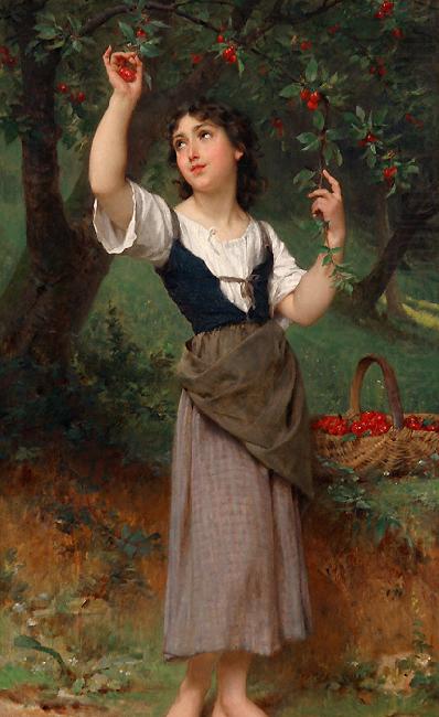 The Cherry Tree, Emile Munier